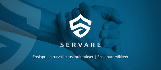 Ensiavun peruskursseista ja hätäensiapukursseista tarjous - Servare Safety Shop