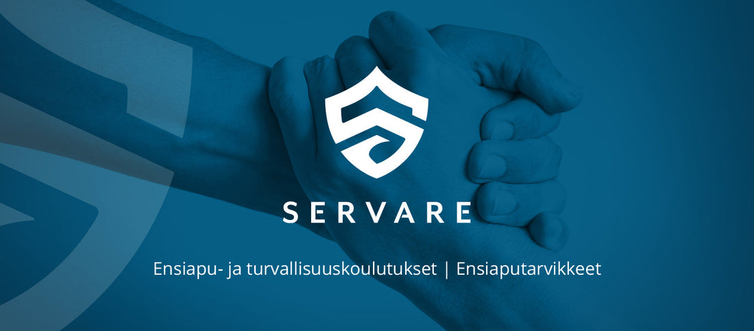 Ensiavun peruskursseista ja hätäensiapukursseista tarjous - Servare Safety Shop